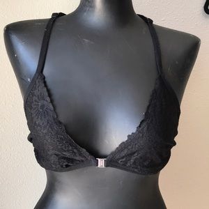 Black Lace bralette size medium